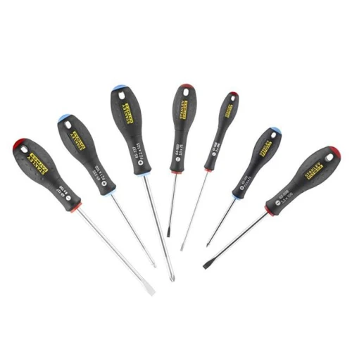 Stanley FatMax Screwdriver Set Parallel / Flared / Pozi 7 Piece