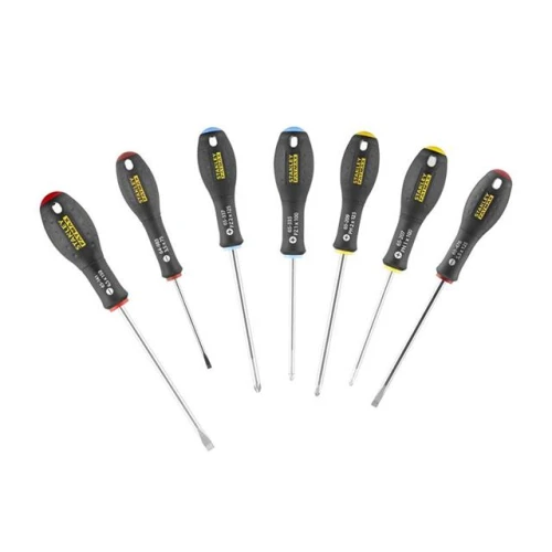 Stanley FatMax Screwdriver Set Phillips / Pozi / Flared / Parallel 7 Piece Set