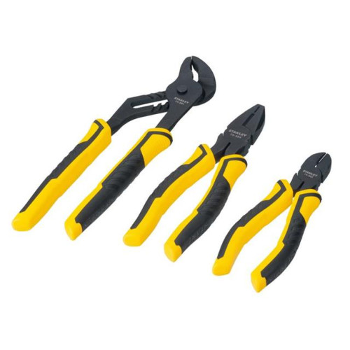 Stanley Control Grip Plier Set of 3