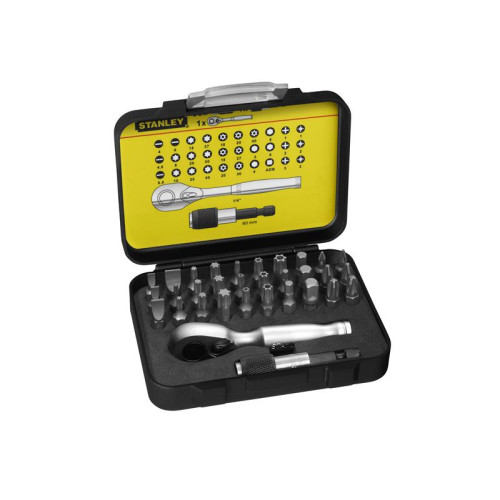 Stanley FatMaxÂ® Bit & Ratchet Set, 32 Piece