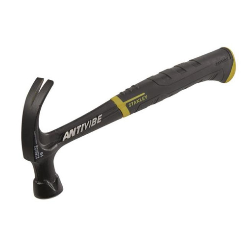 Stanley FatMax Antivibe All Steel Curved Claw Hammer 450g (16oz)