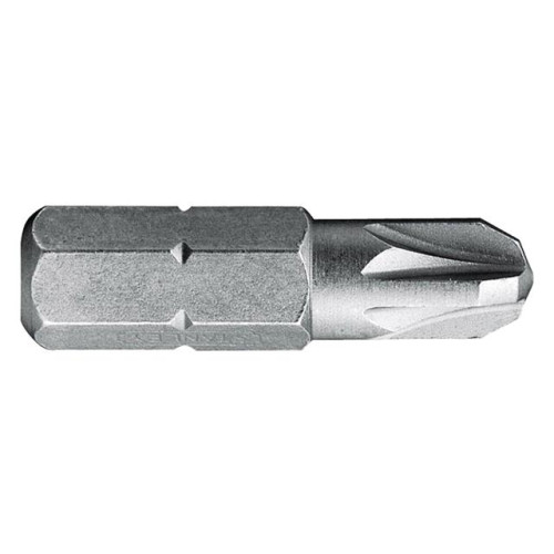 Stanley Pozidriv 3pt Bit 25mm (Box of 25)