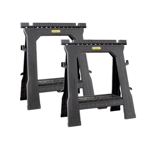 Stanley Folding Sawhorse Twin Pack