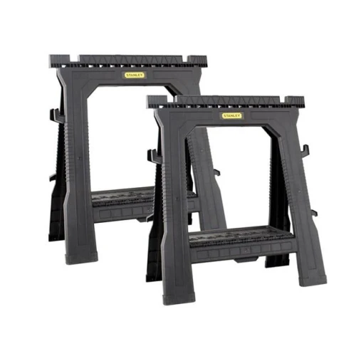 Stanley Folding Sawhorse Twin Pack