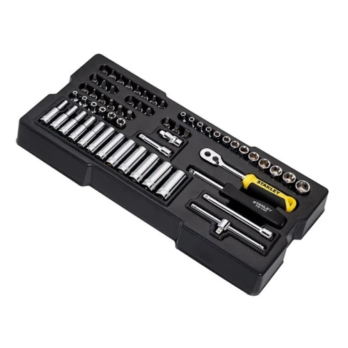 Stanley Transmodule System 1/4in Drive Metric Socket Set 60 Piece