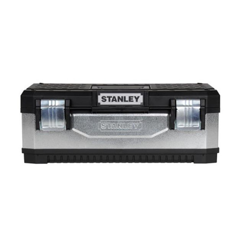 Stanley Galvanised Metal Toolbox 23in