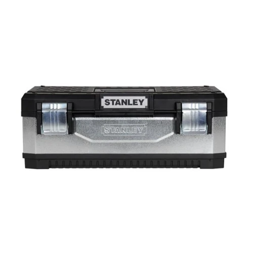 Stanley Galvanised Metal Toolbox 23in