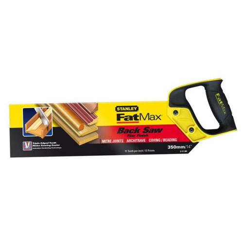 Stanley FatMax Tenon Back Saw 350mm (14 in) 11tpi