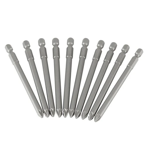 Stanley Pozidriv 2pt Power Bit 100mm (Box of 10)