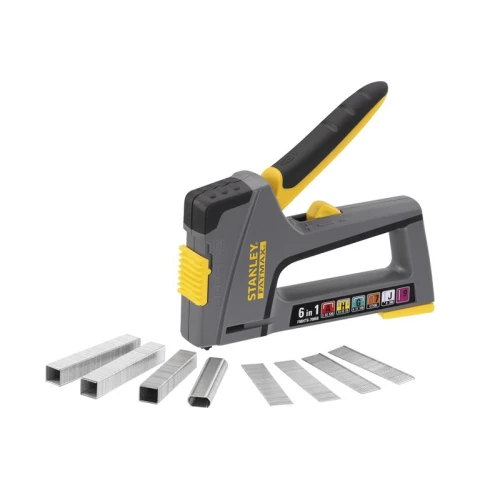 Stanley FATMAX&Acirc;&reg; 6-in-1 Multi-Purpose Plastic Staple and Brad Nail Gun