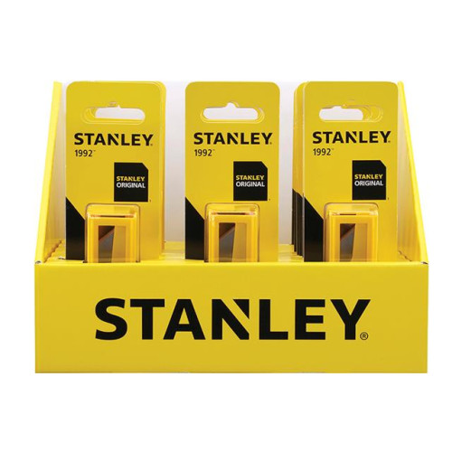 Stanley Display Of 18 X 1992 10 Blade Dispensers