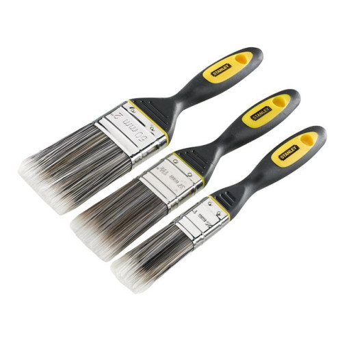 Stanley Dynagrip Synthetic Brush Pack (3Pc)