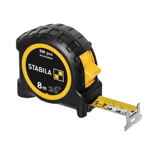 Stabila BM 300 Robust Pocket Tape 8m/26ft (Width 27mm)