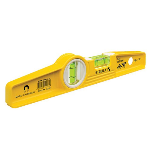 Stabila 81S REM Rare Earth Magnetic Torpedo Level 25cm