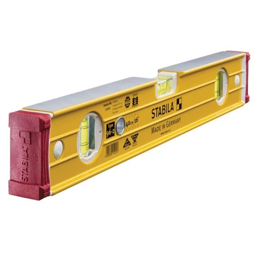 Stabila 96-2-40 Spirit Level 3 Vial 15225 40cm