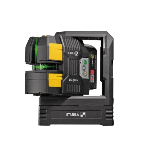 Stabila LAX 500 G Cross Line plus Plumb Point Laser 12V 1 x 2.0Ah Li-ion