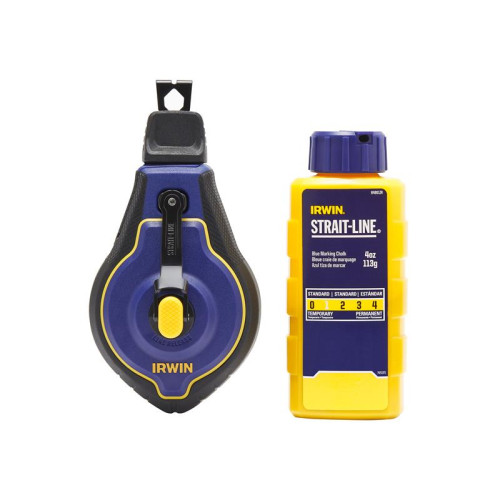 Irwin Strait-Line Speedline Pro Chalk Reel Set 30m