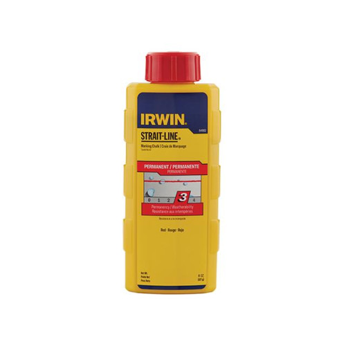 Irwin Straight-Line Chalk Refill 227g (8 oz) Red