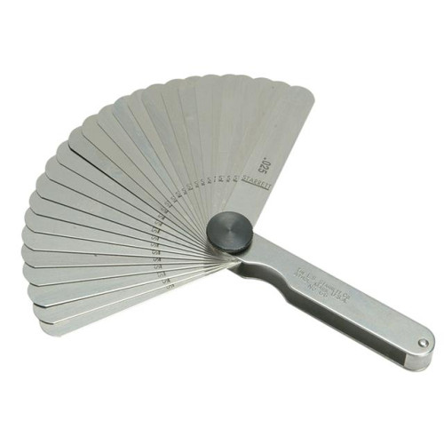 Starrett 66 Feeler Gauge 26 Piece Set 0.0015-0.025in