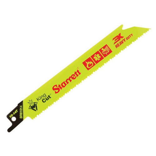 Starrett BR61014-5 Bi-Metal King Cutâ„¢ Demolition Blade 152mm 10-14 TPI (Pack 5)