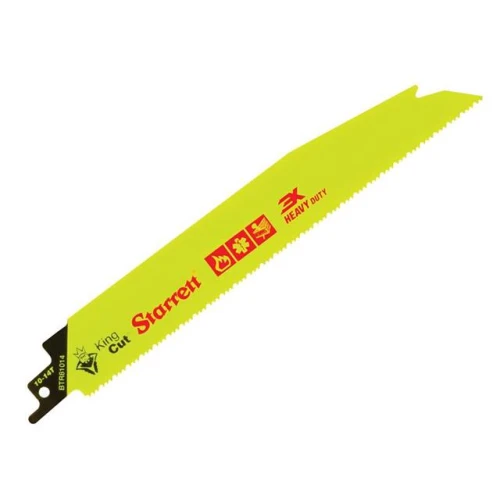 Starrett BTR81014-5 Bi-Metal King Cut&acirc;&cent; Demolition Blade 203mm 10-14 TPI (Pack 5)