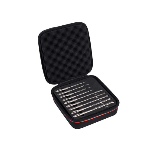 Starrett SDS Plus 2 Point Drill Bit Set, 9 Piece