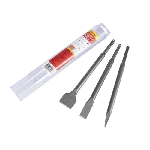 Starrett SDS Plus Chisel Set, 3 Piece