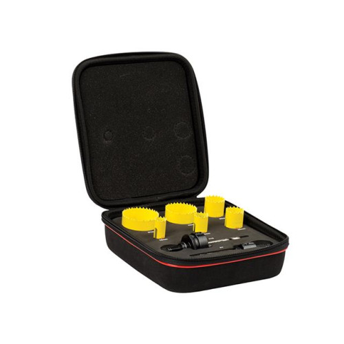 Starrett KFC06022 Bi-Metal Fast Cut Electricians Holesaw Kit