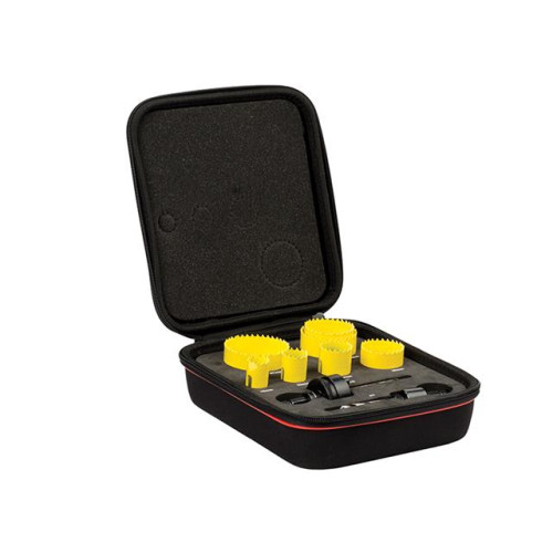 Starrett KFC07021 Bi-Metal Fast Cut Plumbers Holesaw Kit