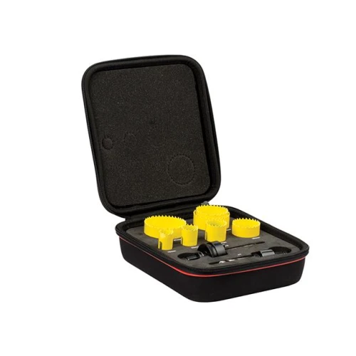 Starrett KFC07021 Bi-Metal Fast Cut Plumbers Holesaw Kit