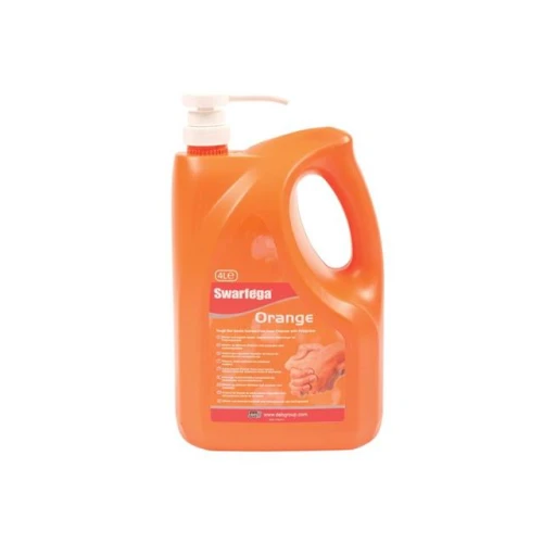 Swarfega Orange Hand Cleaner Pump Top Bottle 4 Litre
