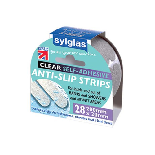 Sylglas Anti-Slip Strips (28) White