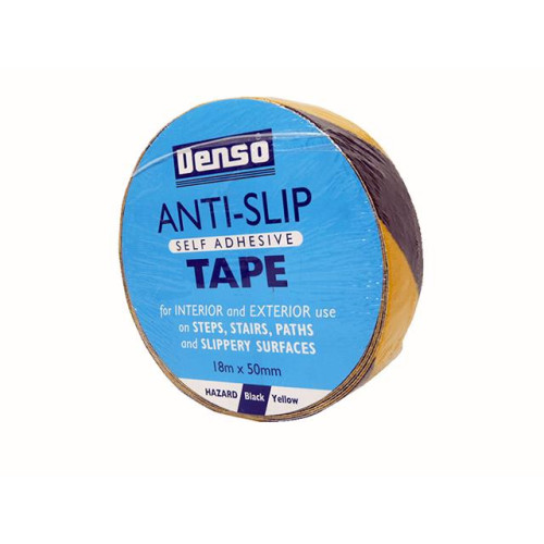 Sylglas Anti-Slip Tape 50mm x 18m Black & Yellow