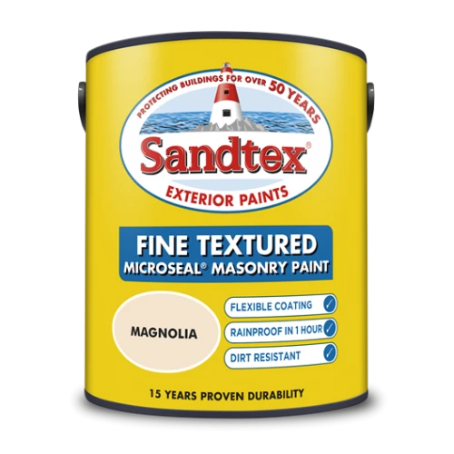 Sandtex Retail Textured Masonry Magnolia 5Lts