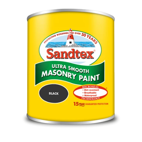 Sandtex Retail Smooth Masonry Black 150Mls