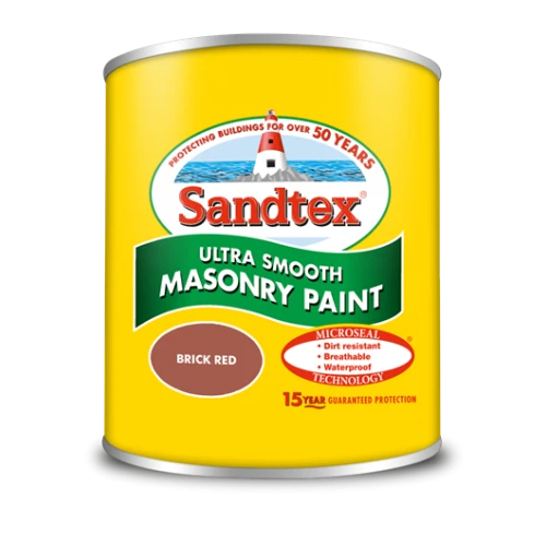 Sandtex Retail Smooth Masonry Brick Red 150Ml