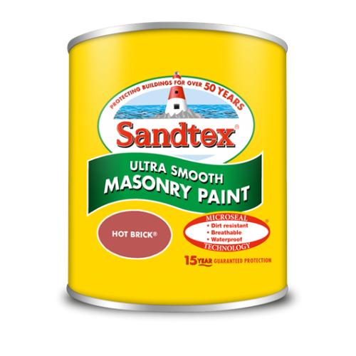Sandtex Retail Smooth Masonry Hot Brick 150Ml