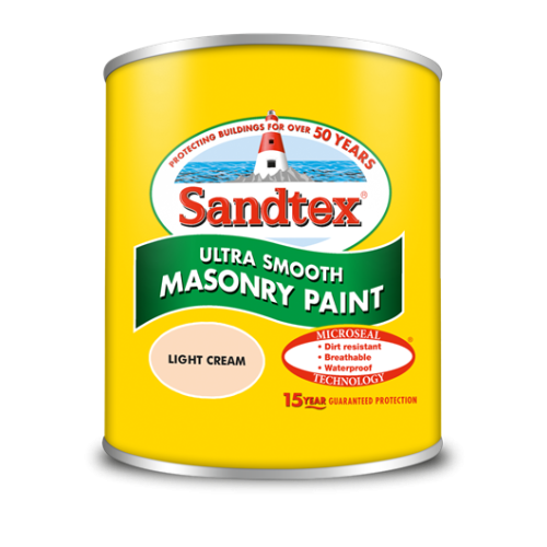 Sandtex Retail Smooth Masonry Light Cream 150Ml