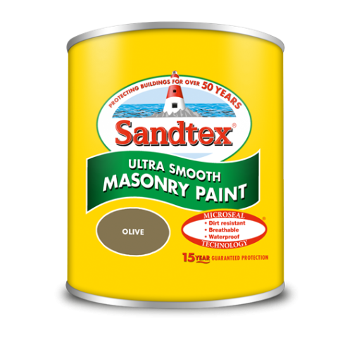 Sandtex Retail Smooth Masonry Olive 150Ml