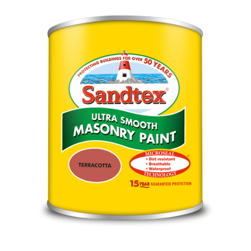 Sandtex Retail Smooth Masonry Terracotta 150Ml