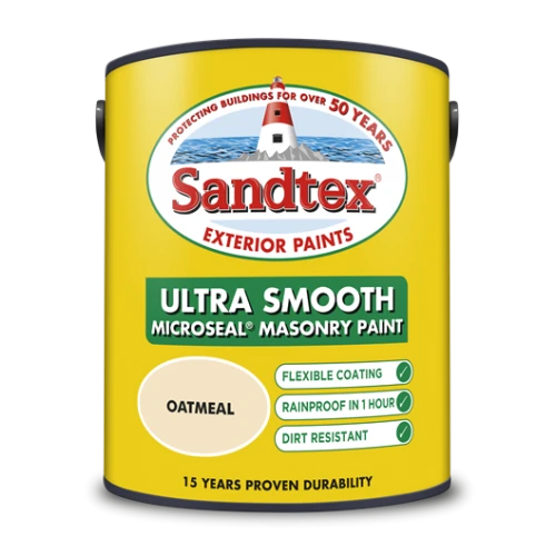 Sandtex Retail Smooth Masonry Oatmeal 5Lts