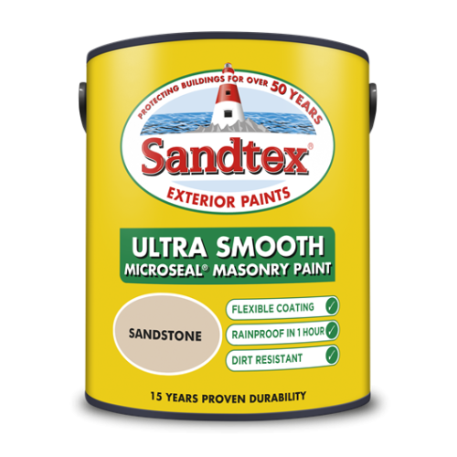 Sandtex Retail Smooth Masonry Sandstone 5Lts