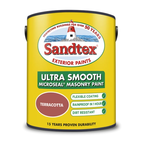 Sandtex Retail Smooth Masonry Terracotta 5Lts