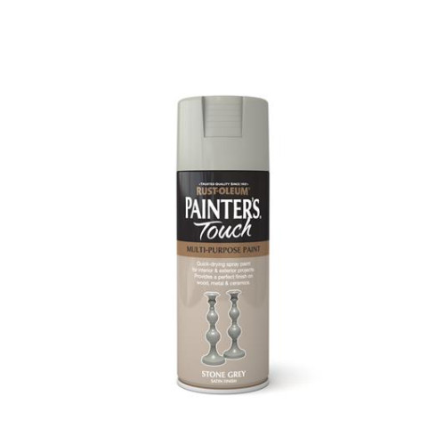 Rust-Oleum Painter'S Touch Stone Grey Satin 400Mls