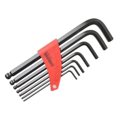 Teng Tools Ball Point Hexagon Key Set of 7 Metric (2.5-10mm)