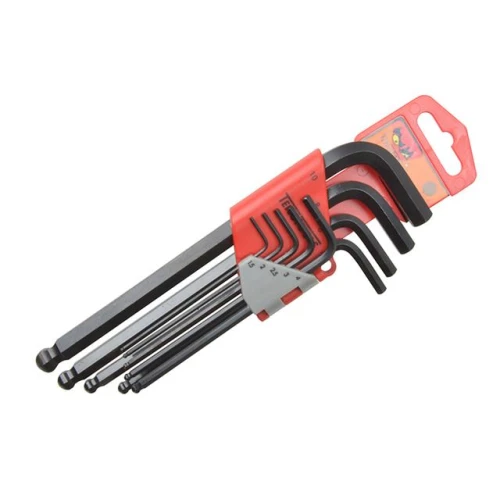 Teng Tools Ball Point Hexagon Key Set of 9 Metric (1.5-10mm)