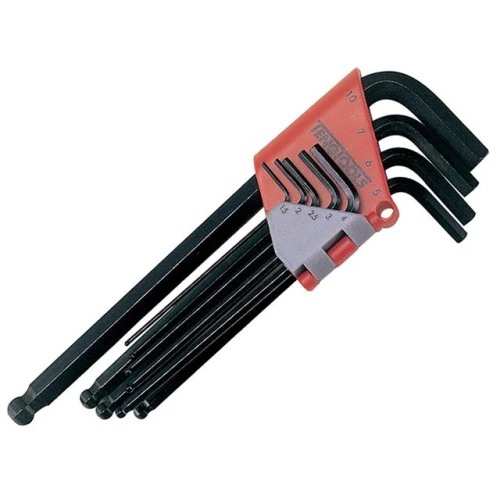 Teng Tools Ball Point Hexagon Key Set of 9 Metric (1.5-10mm)