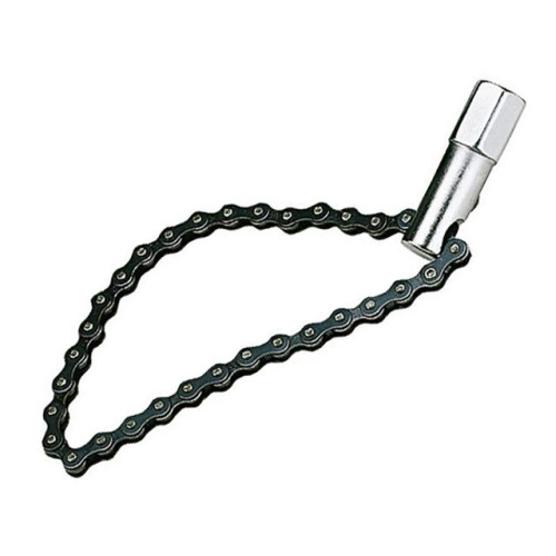 Teng Tools 9120 Oil Filter Wrench chain strap 120mm Cap 1/2in Drive