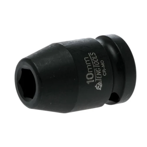 Teng Tools Impact Socket Hexagon 6 Point 1/2in Drive 10mm