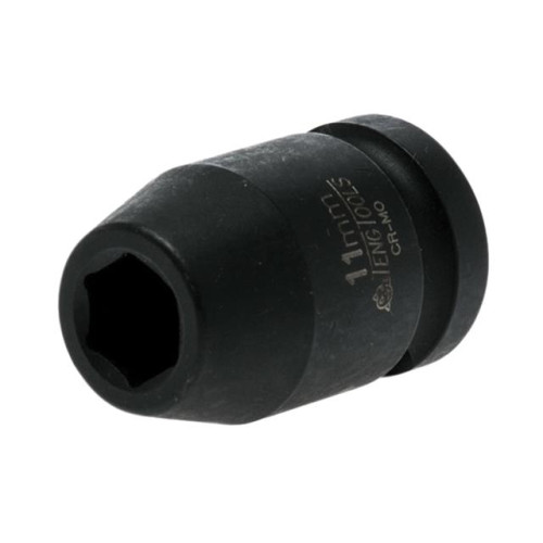 Teng Tools Impact Socket Hexagon 6 Point 1/2in Drive 11mm